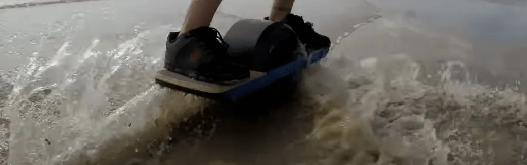 Onewheel waterproof riding in the water