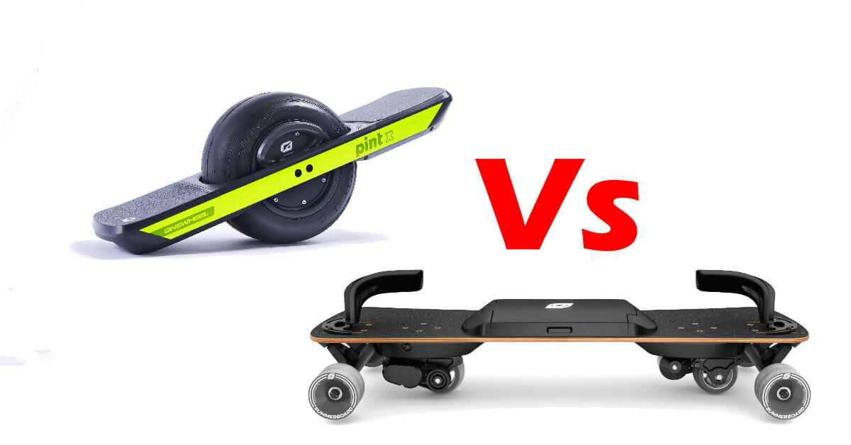 onewheel vs summerboard