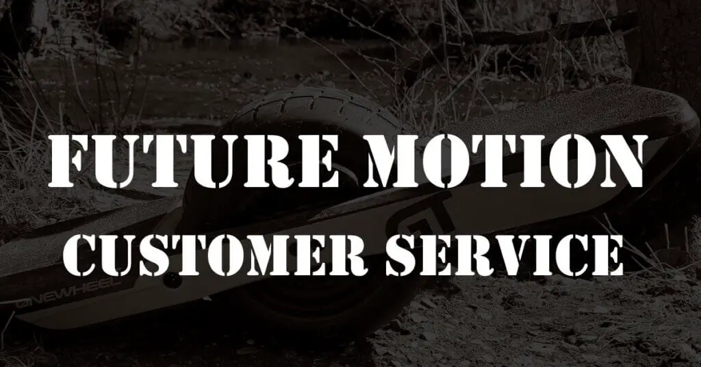 Future Motion Onewheel Customer Service (Support, Email, Phone, Submit